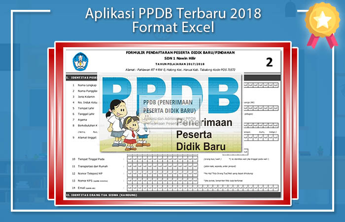 Aplikasi PPDB Terbaru 2018 Format Excel