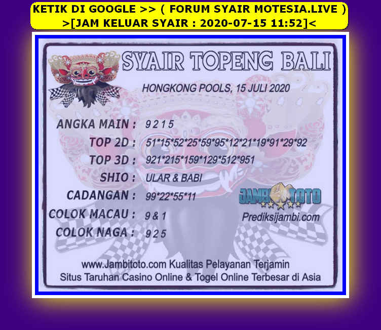 forum syair hk Meloditogel