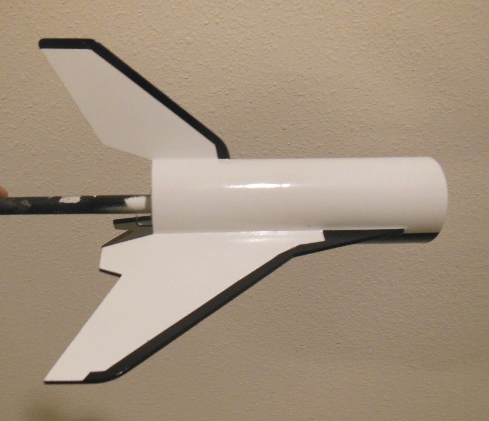 Model Rocket Building Estes Mini Shuttle Build. Part 8, Mask Reveal and Fix