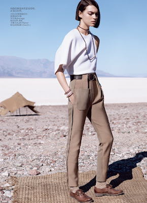 Arizona Muse in Vogue China May 2012 by Josh Olins