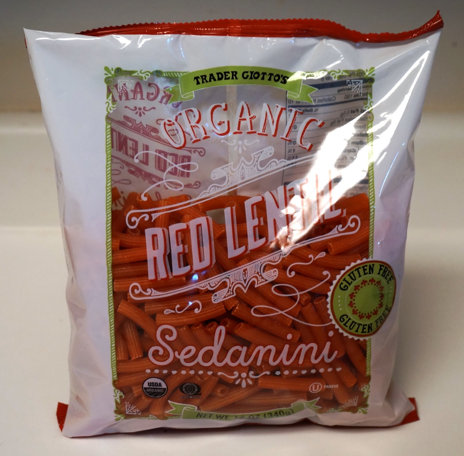 Exploring Trader Joe's Trader Joe's Organic Red Lentil Sedanini