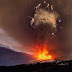 dirty thunderstorm' as Mount Etna erupted