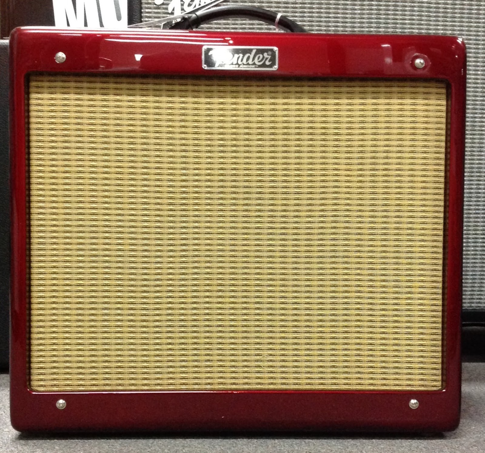The Music Spot Limited Edition Fender Blues Junior III in Candy Apple Red