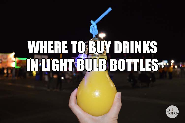 Guide | Where To Buy Drinks In Light Bulb Bottles In LA & OC