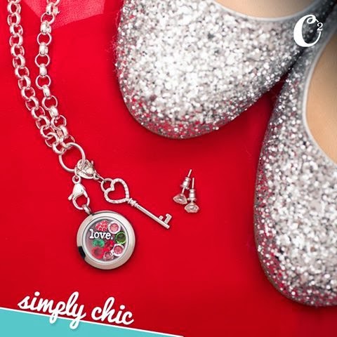 Be Simply Chic with Origami Owl Living Lockets from StoriedCharms.com