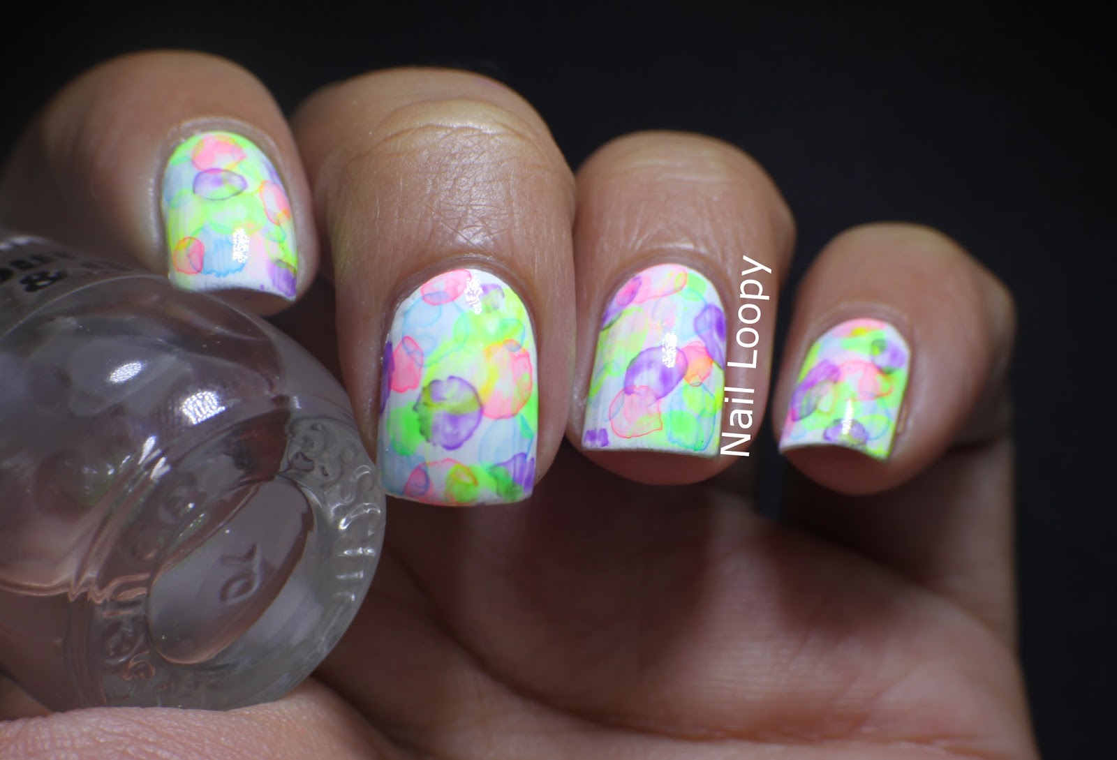 Watercolor Bubble Nail Art Tips and Tricks - wide 3