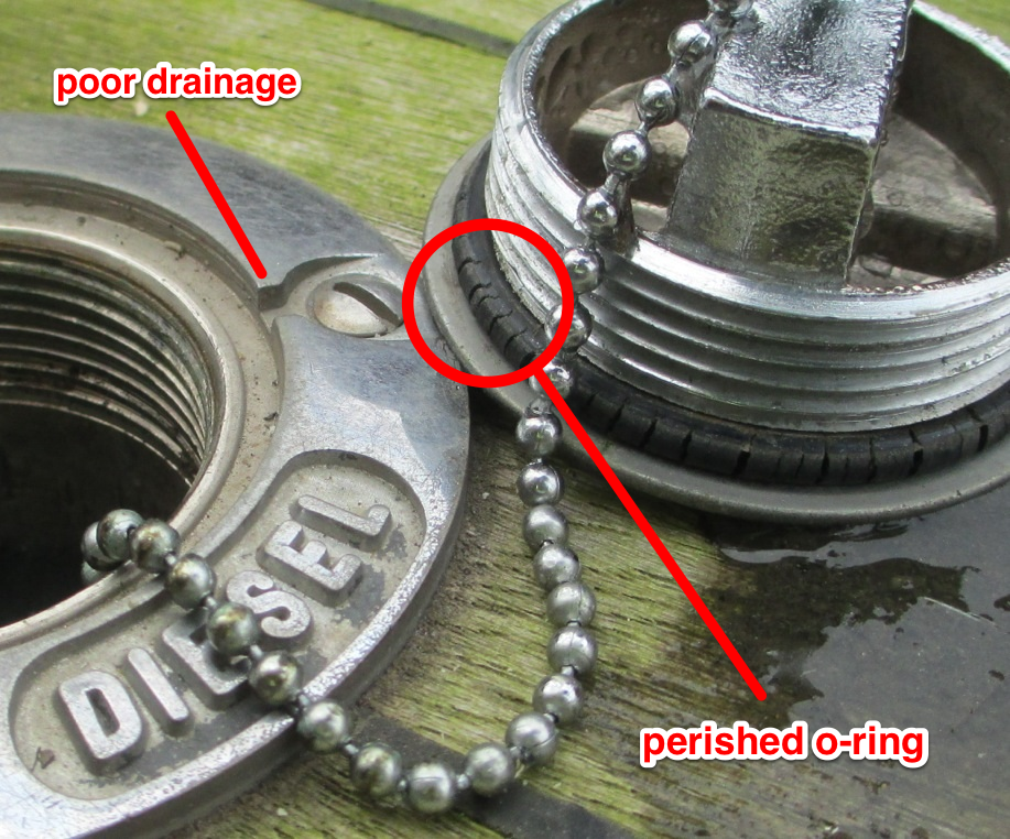 Boat Care Check Your Fuel Filler Cap Oring Seals