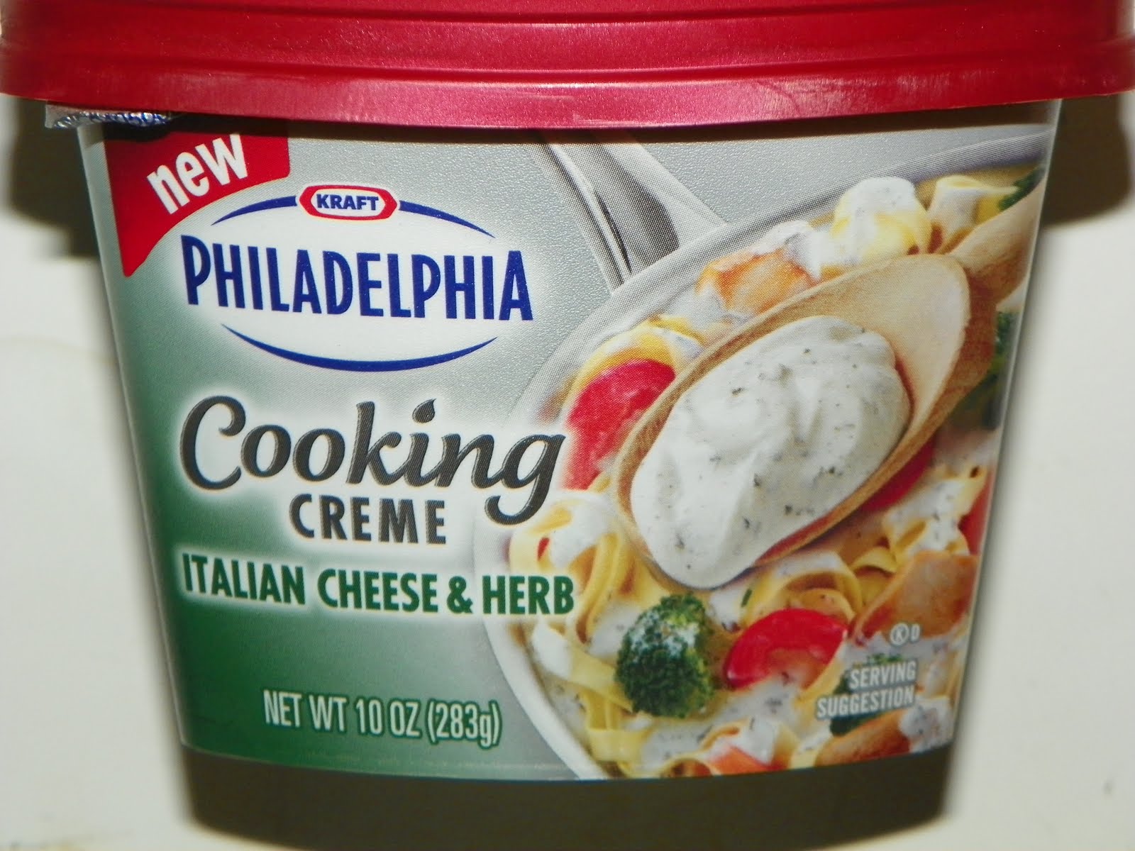 ROCK THAT PLATE! Philadelphia Cooking Creme Italian Cheese & Herb!