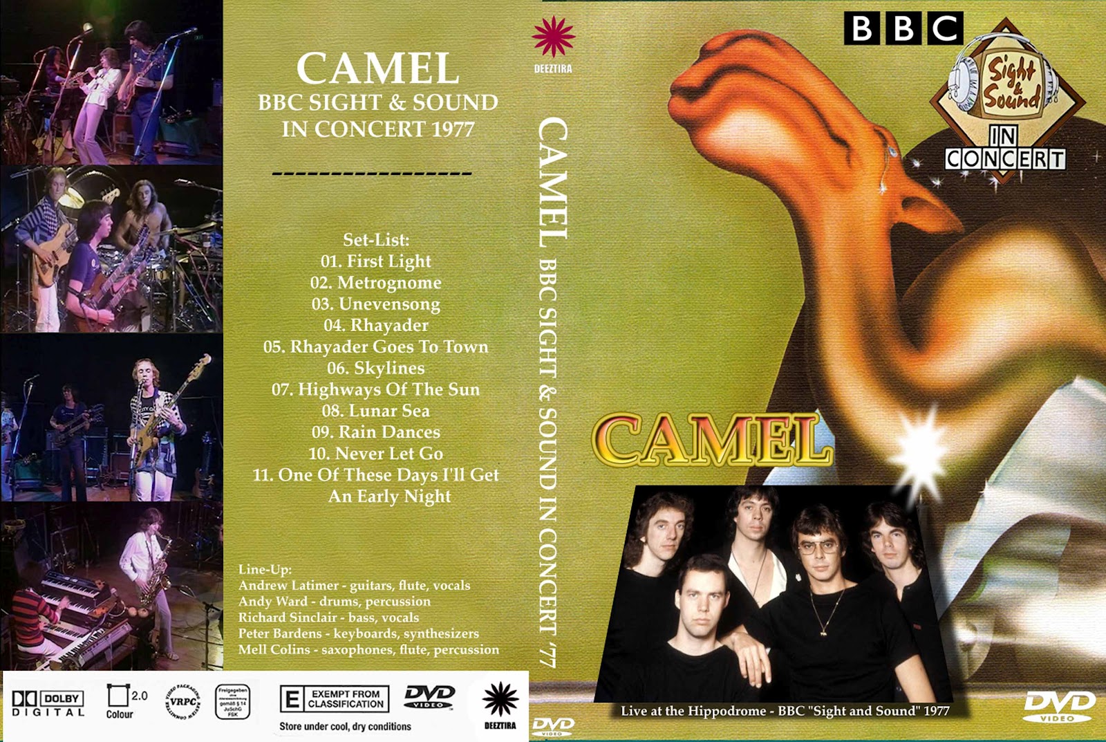 YOUDISCOLL: Camel - BBC Sight and Sound Concert 1977