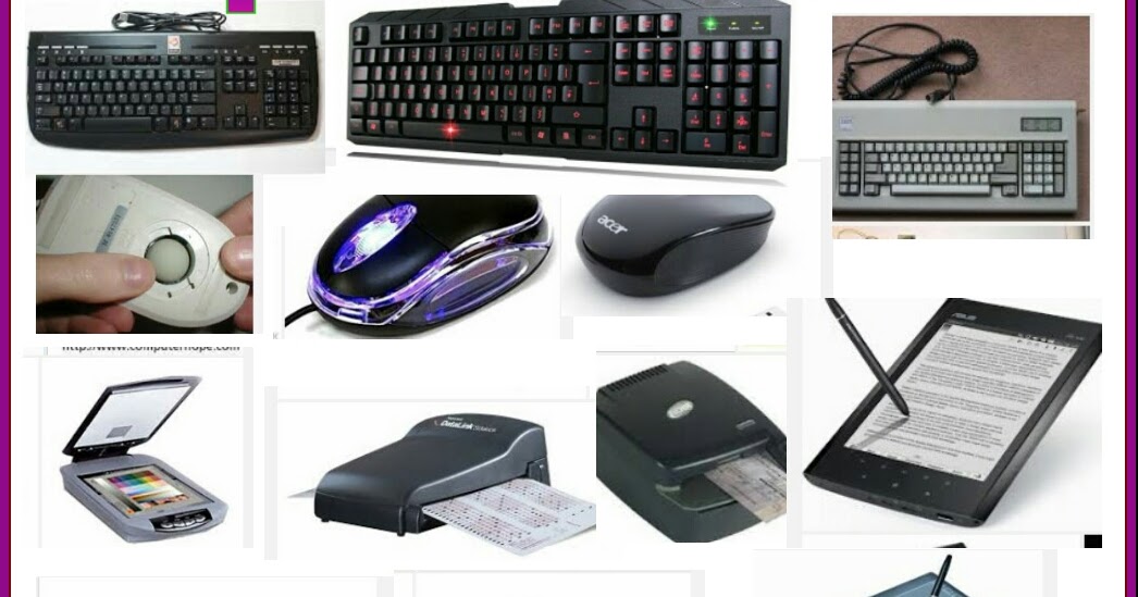 What are Input Devices {Mouse, Keyboard, Scanner , digitizer} it's