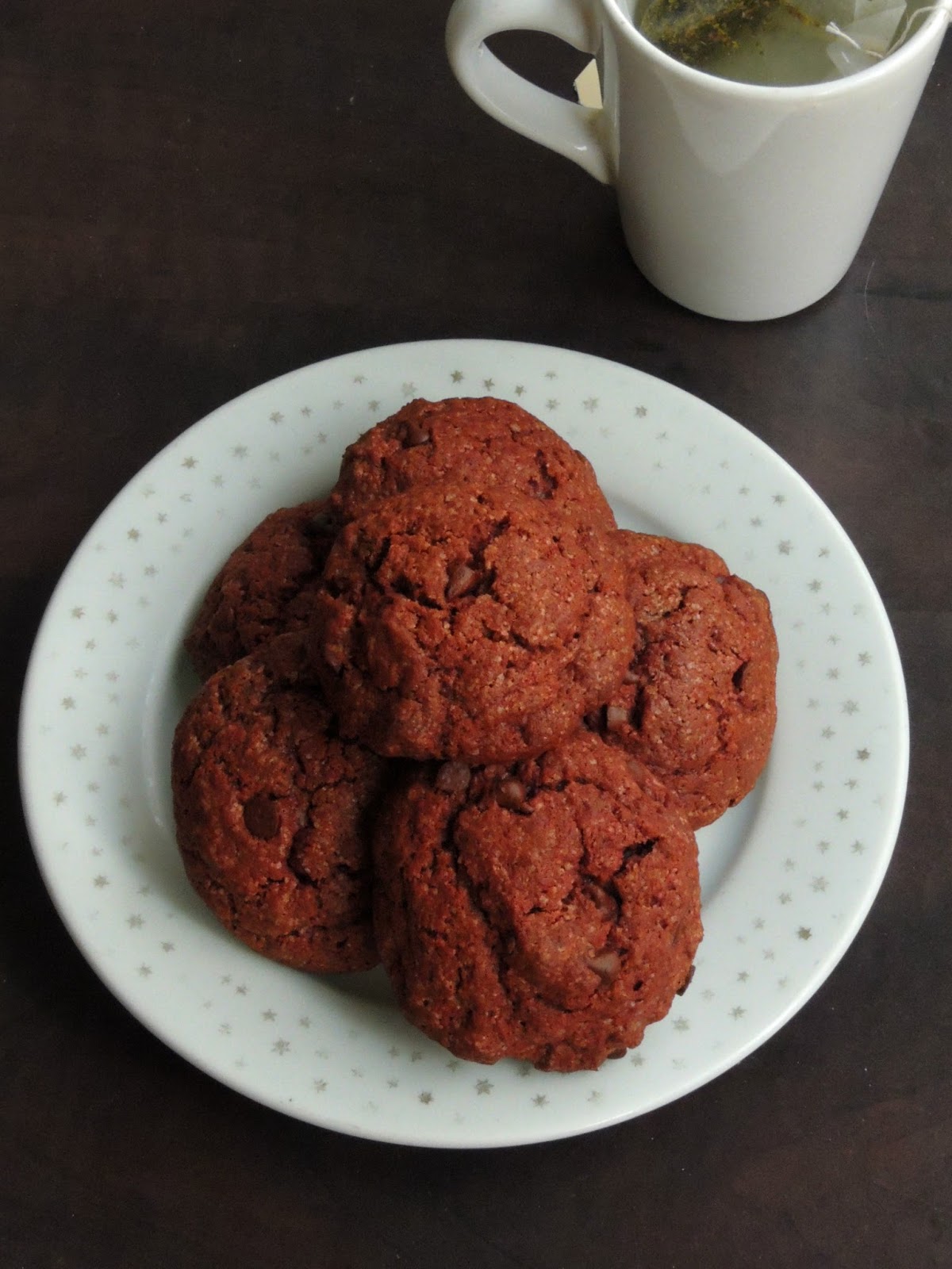 Eggless Double Chocolate Oats Cookies Cook N Click