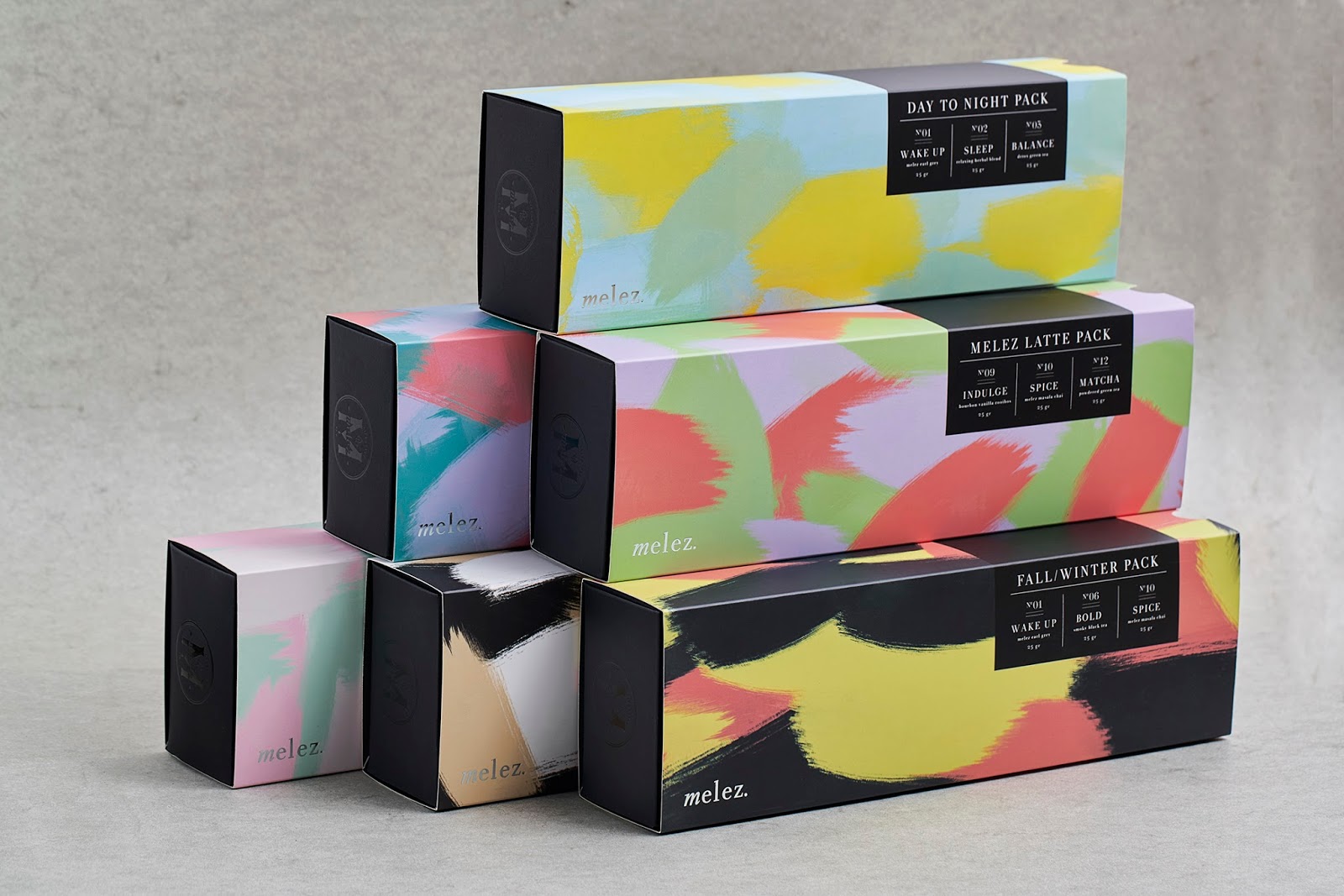 Melez Tea Gift Packs on Packaging of the World Creative Package