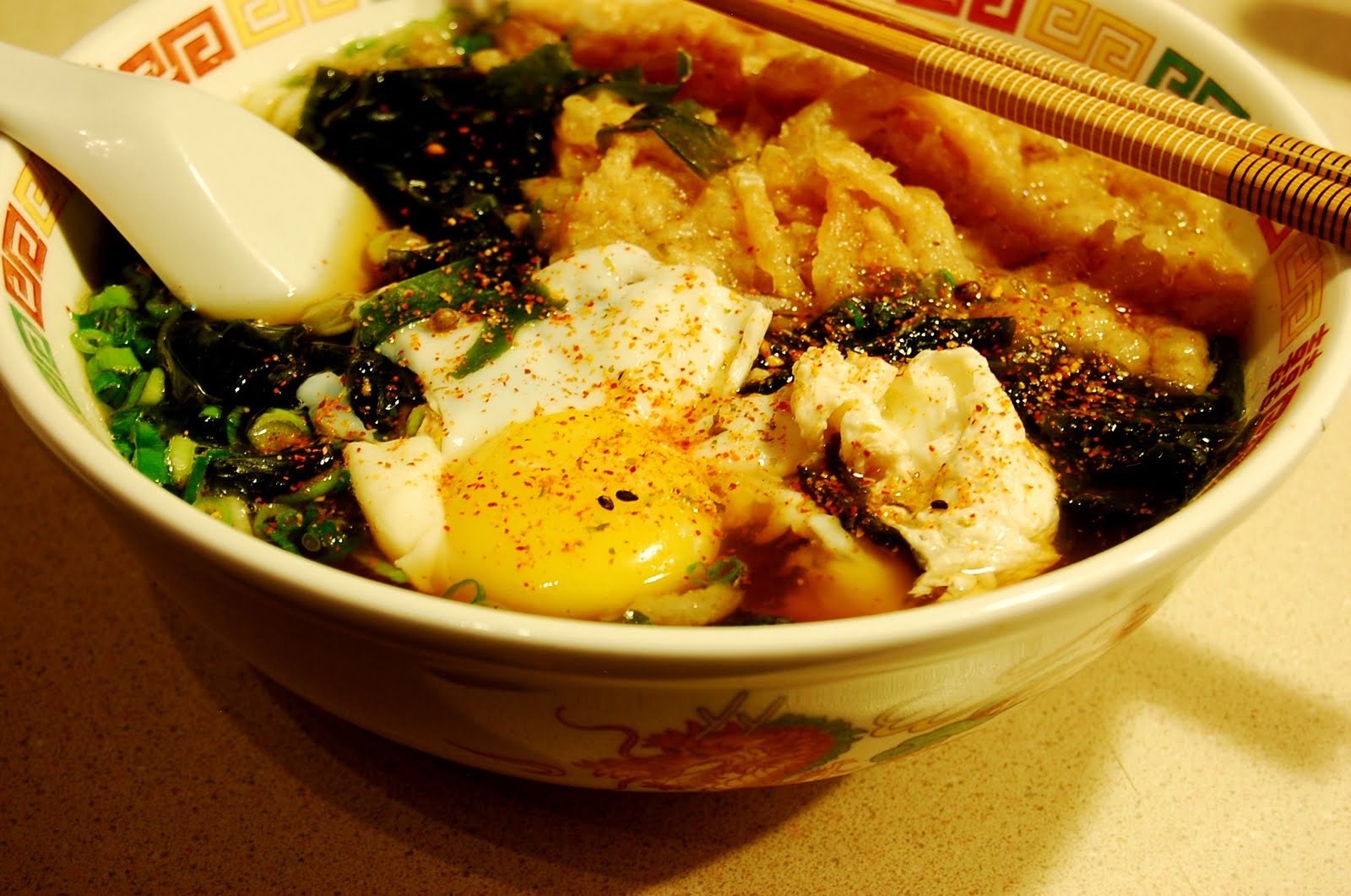 Urban Homestead Cooking Tsukimi Soba Authentic Asian dishes at the