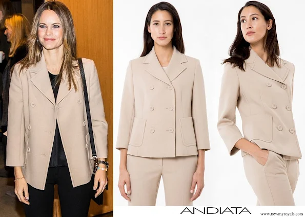 Princess Sofia wore Andiata dianna blazer beige