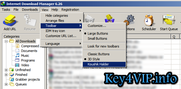 Internet download manager toolbar customization version Internet download manager toolbar customization version