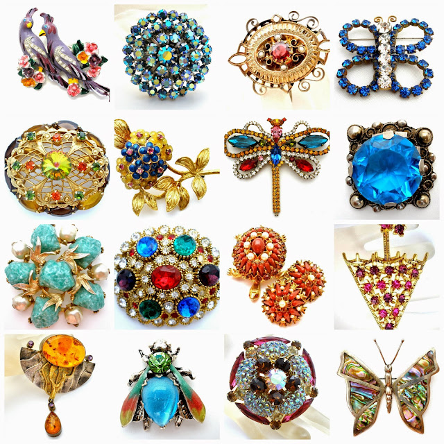 Vintage Jewelry Pins 64