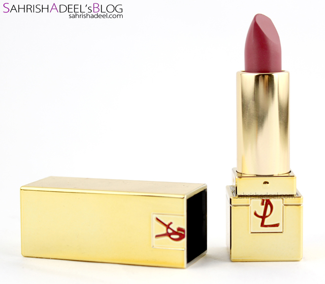 YSL Rouge Pur Couture Lipstick - Review & Swatch