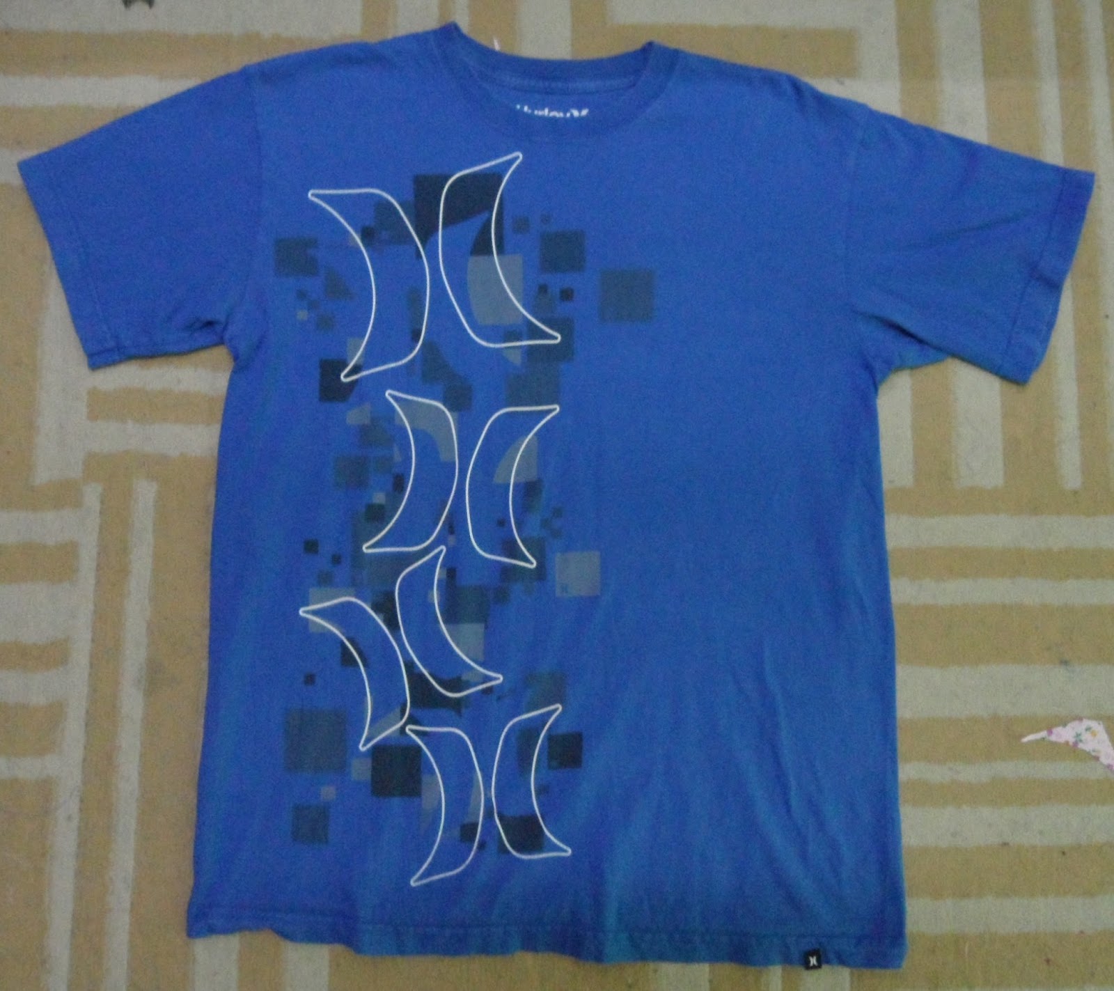 blue hurley shirts