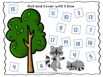 https://www.teacherspayteachers.com/Product/Raccoon-Themed-Roll-Cover-Number-Recogntion-Games-1909046