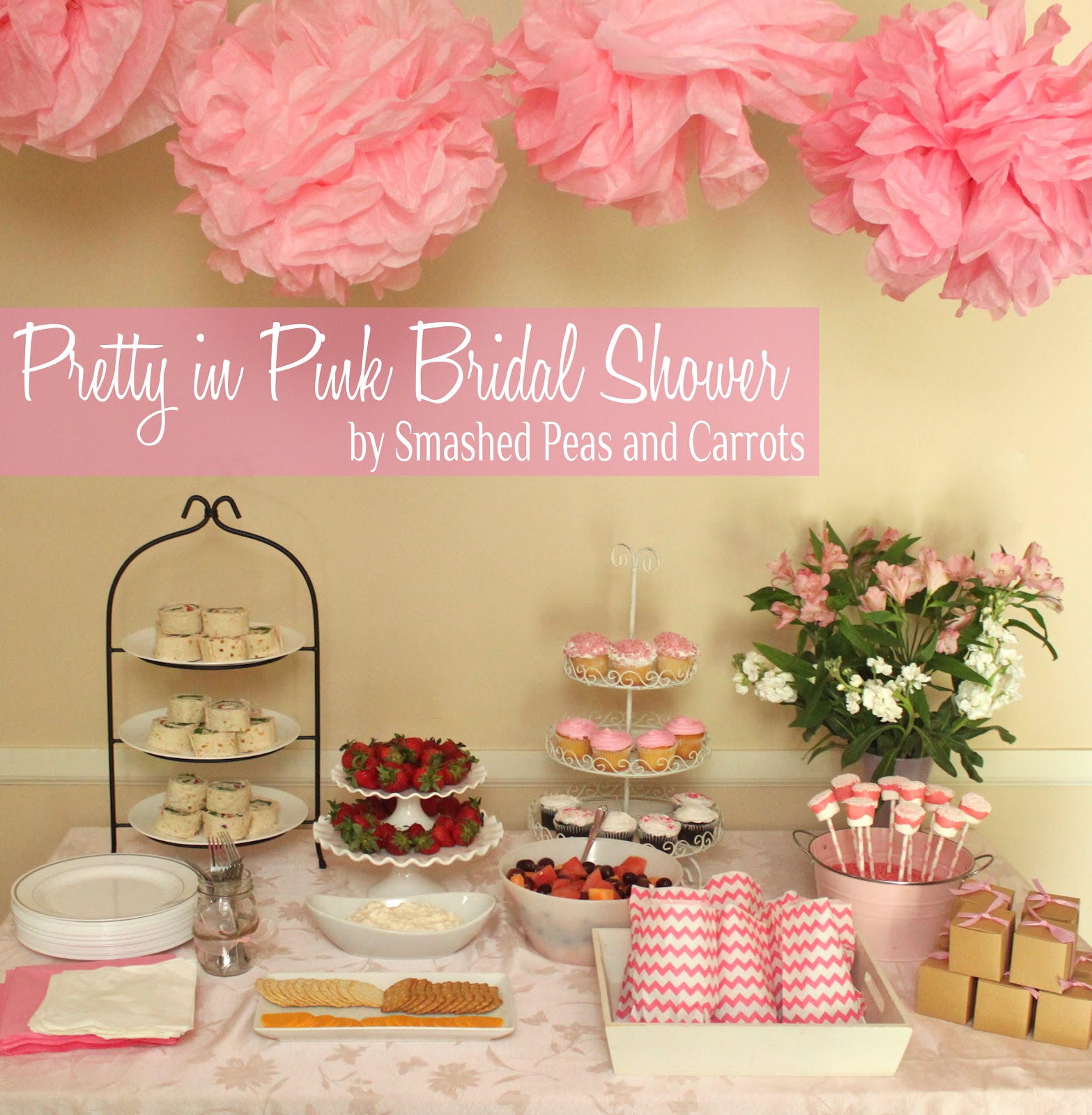 Pretty in Pink Bridal Shower - Smashed Peas & Carrots