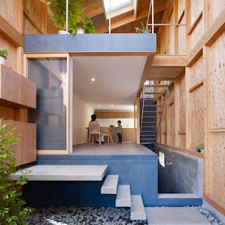 Casa moderna de madera, Japón