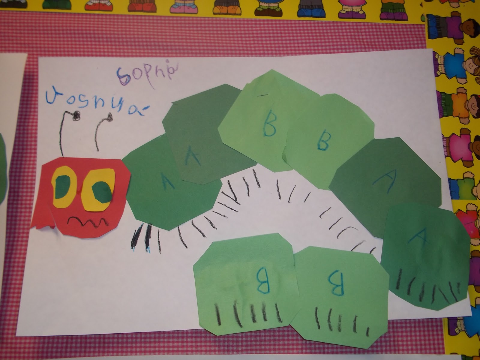 Mrs. Wood's Kindergarten Class: Caterpillar Patterns