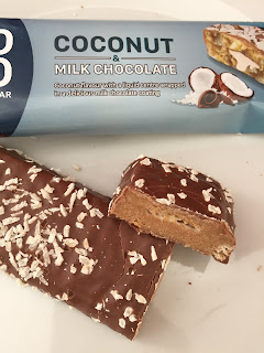 Pro2go milk chocolate and coconut protein bars