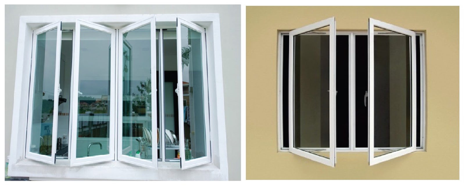 Aluminium and Glass Malaysia Casement Window Multipoint