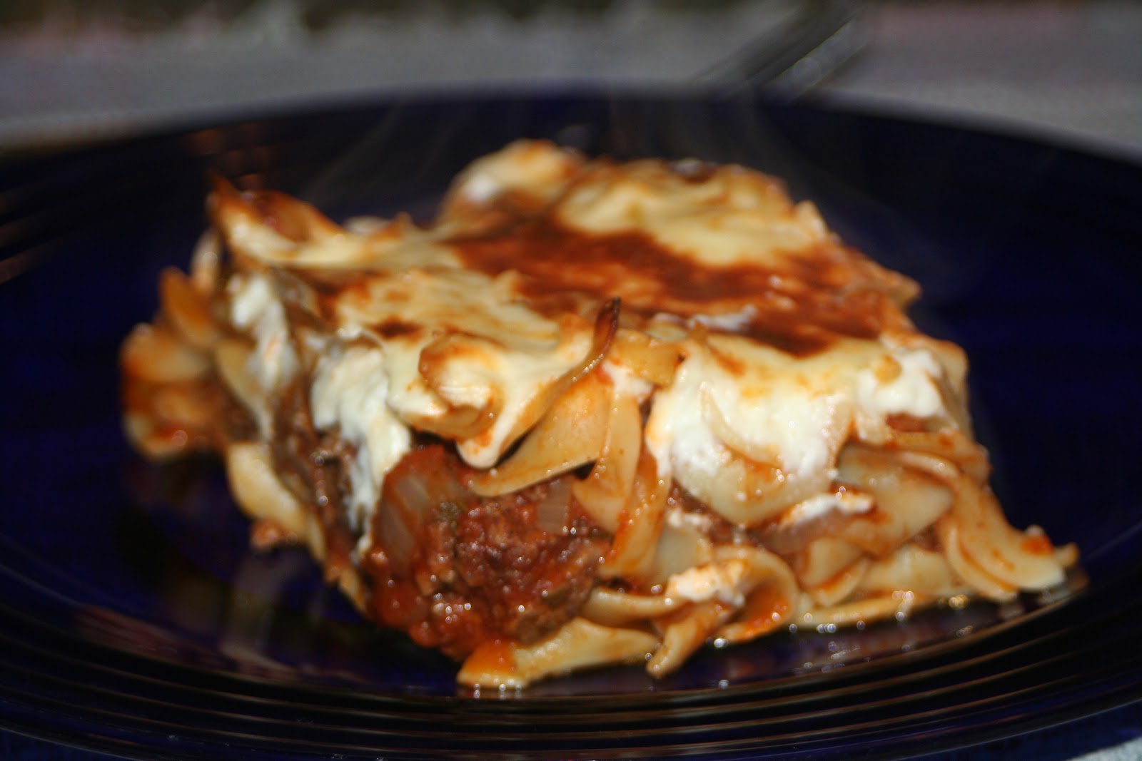ster Wood Creations Greek noodle Casserole, (Pastitsio)