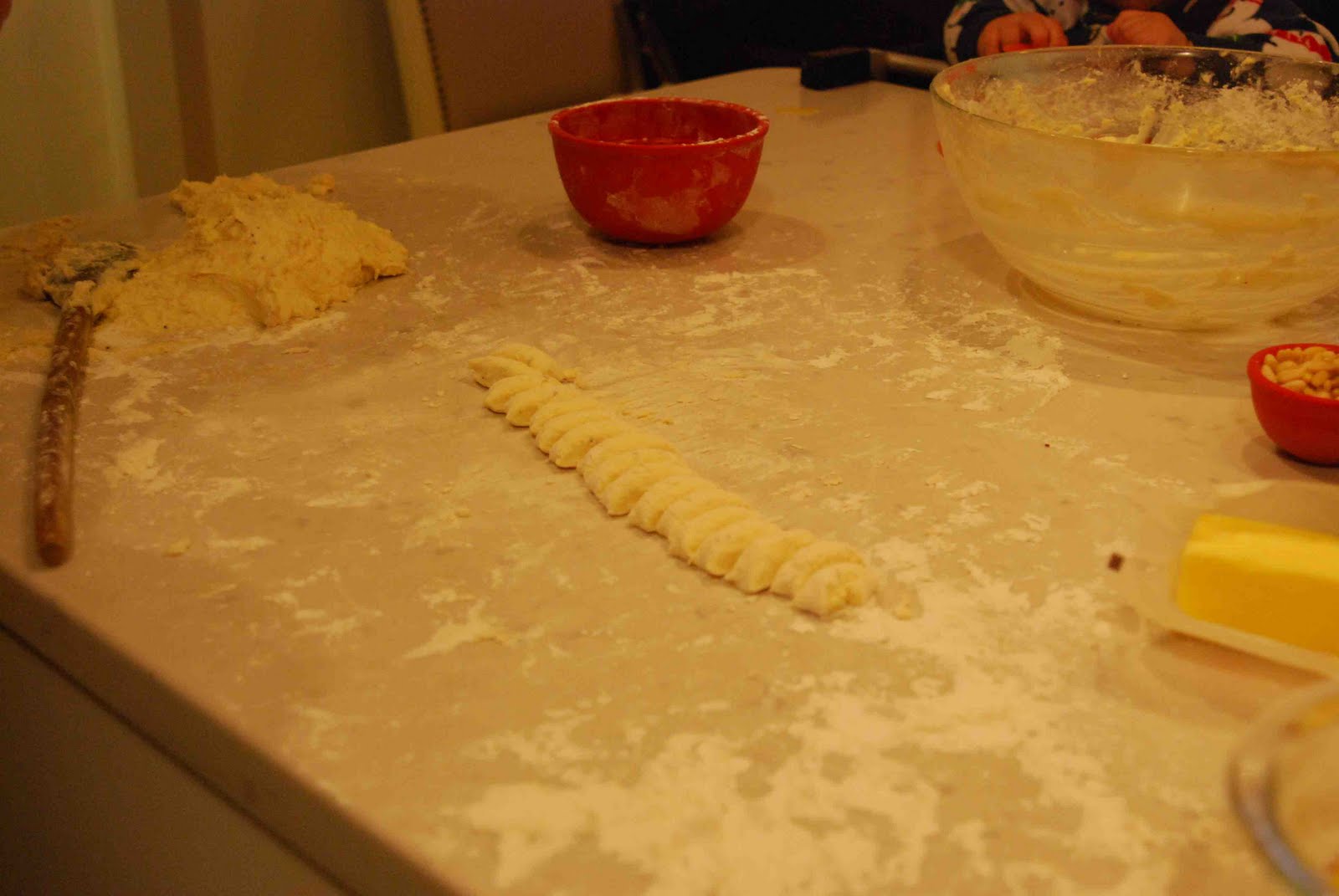 this little piglet Ricotta Gnocchi with Contessa Sauce