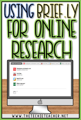 Using Brief.ly for online research with primary students