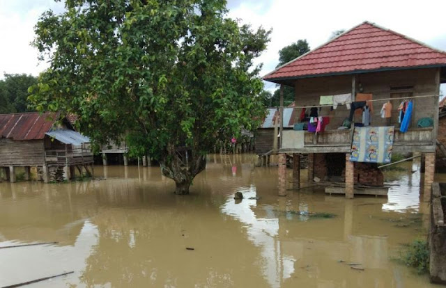 Akibat Sering Hujan, Desa Curup Kebanjiran