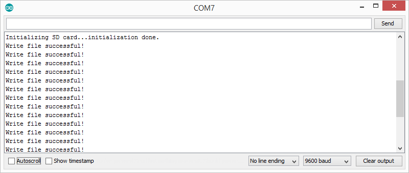 Make it easy!: Arduino SD card data logger to Excel