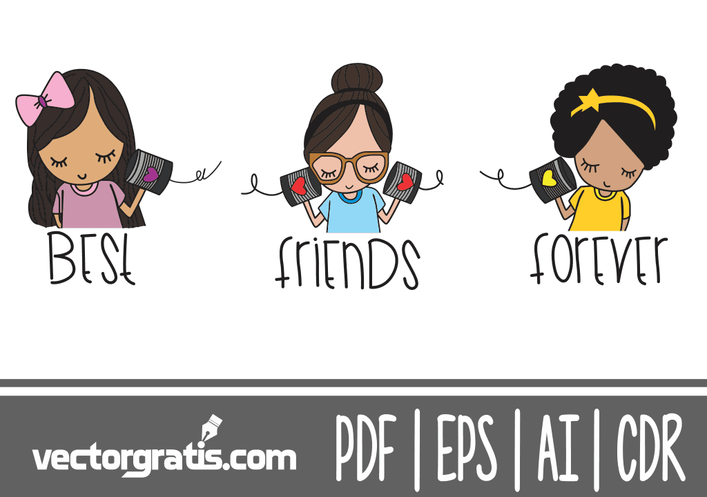 291 Best Friends Png Svg SVG PNG EPS DXF File