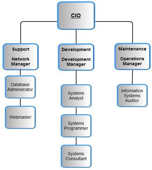 Gaming Evolution: 1.3 Organization Chart for CIS Department
