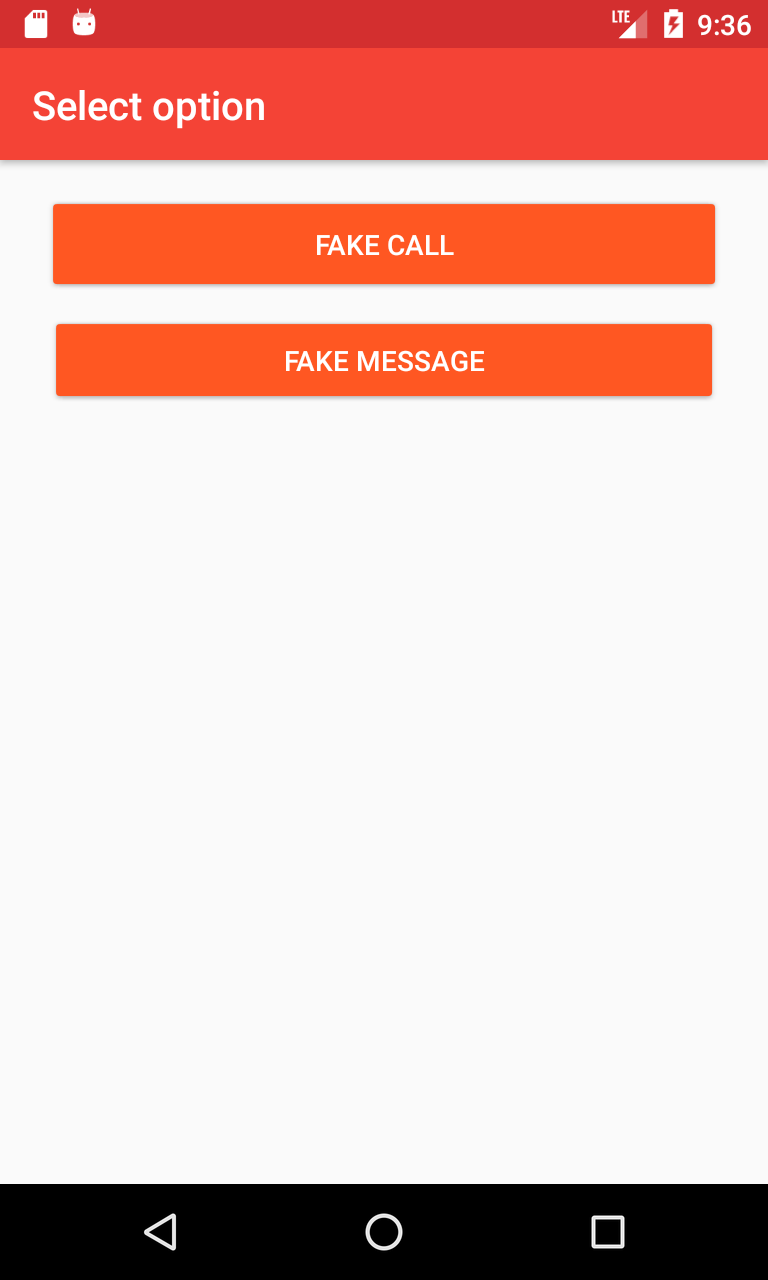 Fake Caller.id Android App