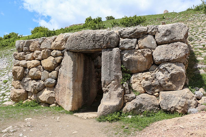 Yerkapi Gate History Odds and Sods: Hattusa - capital of the Hittite Empire