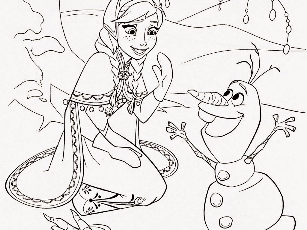 Imagenes Para Pintar De Frozen