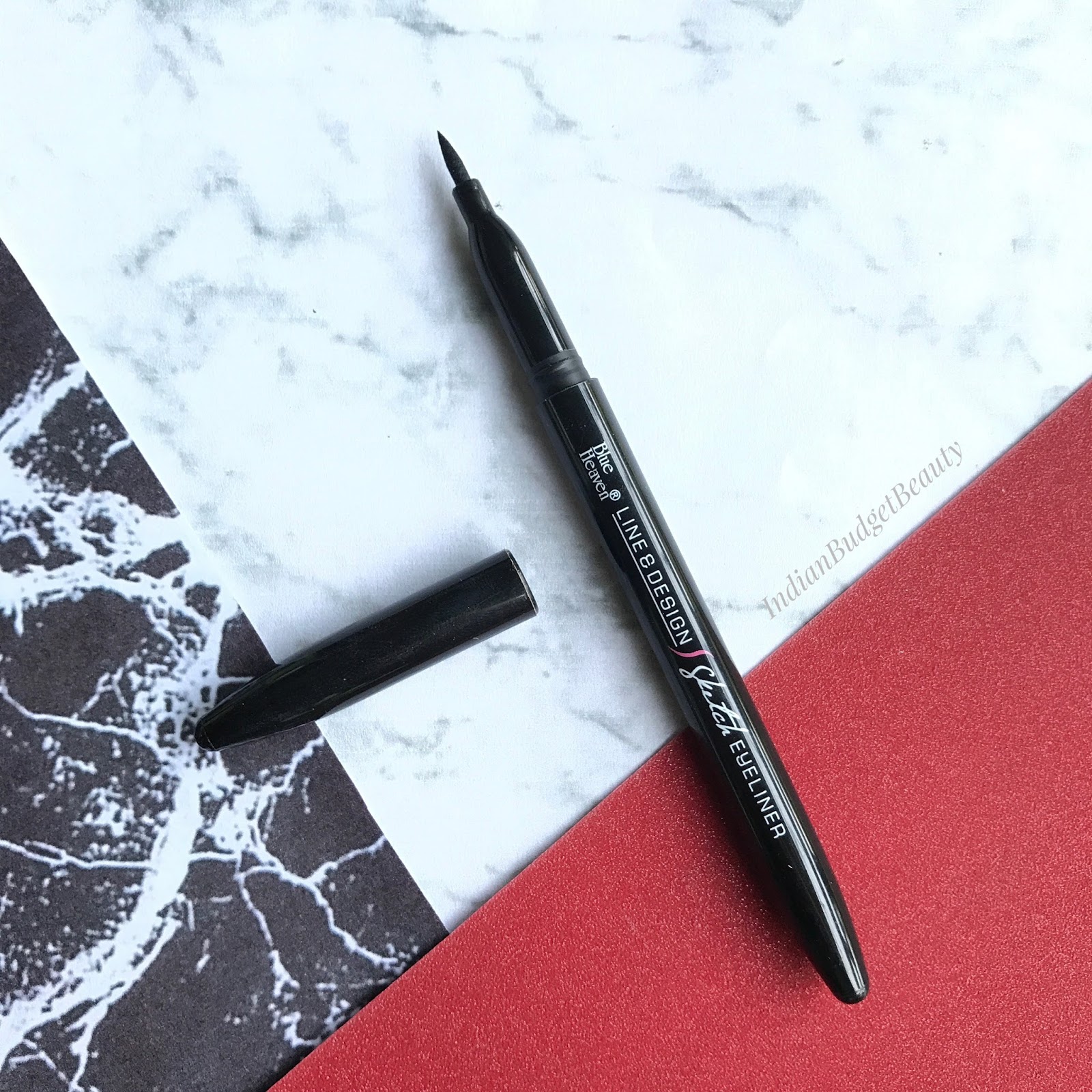 Most Affordable Pen Eyeliner! Blue Heaven Line & Design Sketch Eyeliner