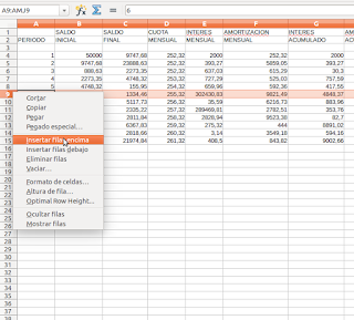 LibreOffice Calc