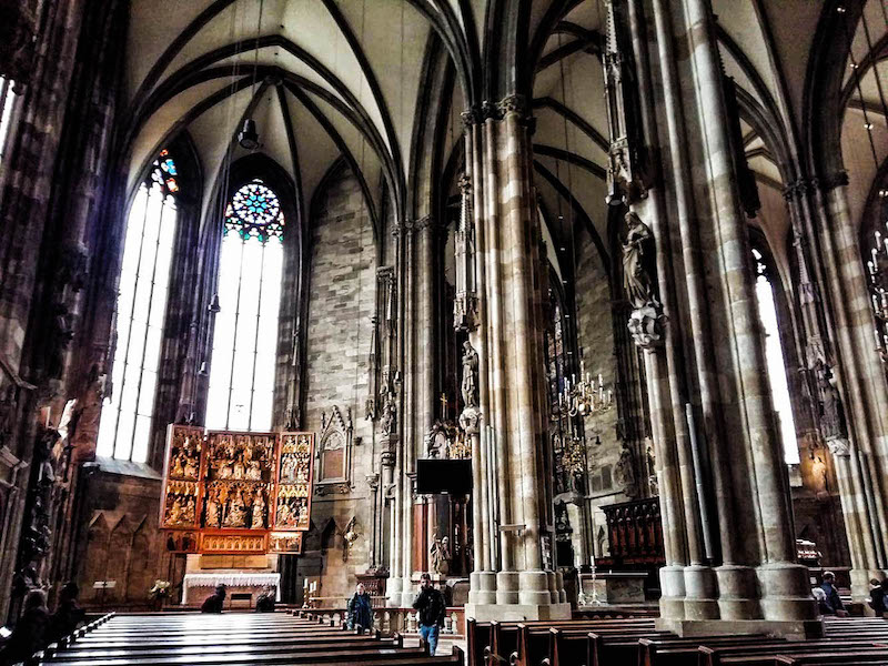 Wiedeń w jeden dzień, wycieczka do Wiednia, Wiedeń katedra św. Szczepana, katedra Szczepana Wiedeń