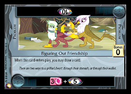 My Little Pony Figuring Out Friendship Equestrian Odysseys CCG Card