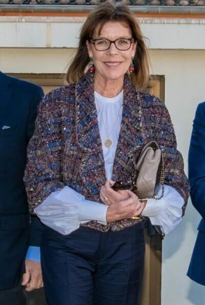 Princess Caroline chaired the Board Meeting of the partnership between the Scientific Center of Monaco and the company Chanel