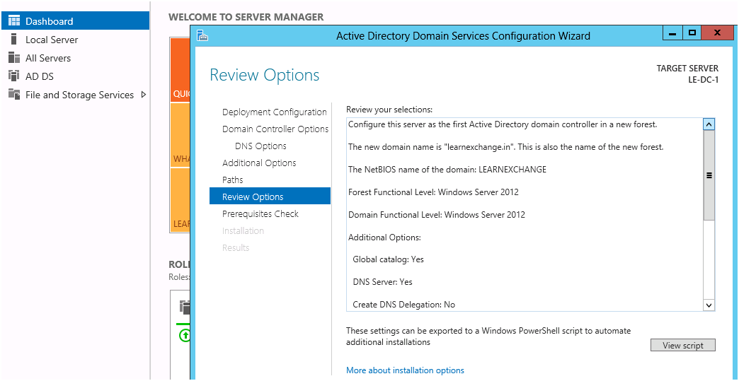 How to configure Windows Server 2012 as a Domain Controller ~ Computer ...