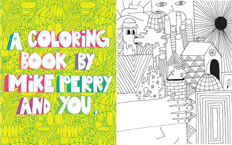 mike perry coloring book