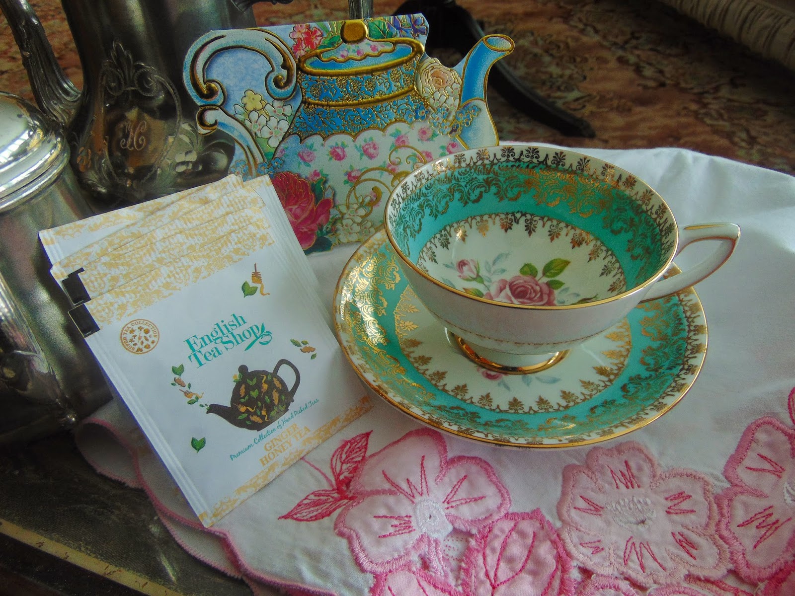THE BLESSED HEARTH Tea Cup Exchange..