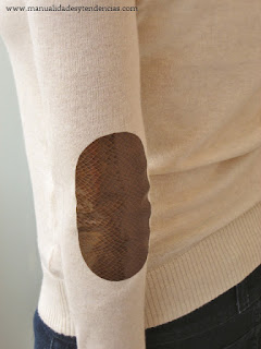 Coderas de cuero / Leather elbow patches / coudières en cuir