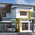 True flat roof contemporary mix home design