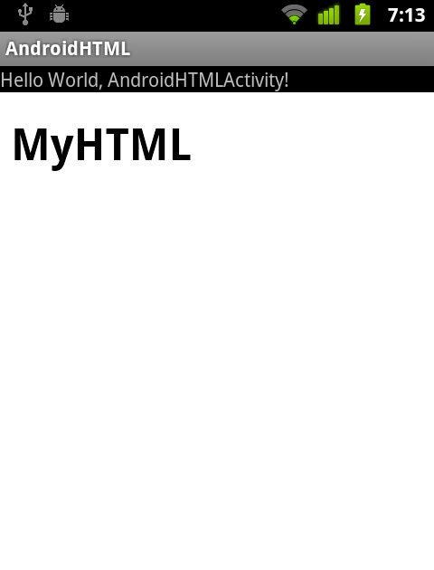 Android-er: Load local HTML webpage inside APK