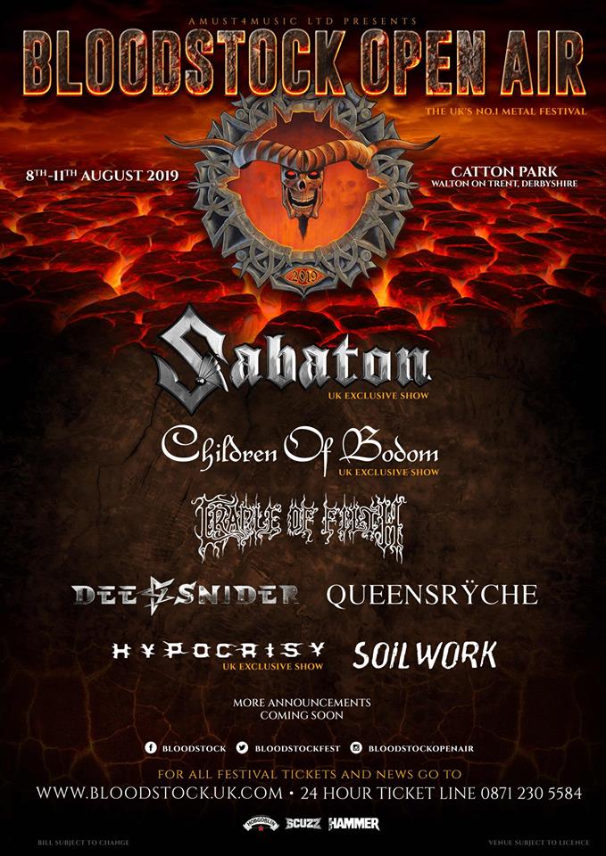 Bloodstock Open Air confirms more bands UNRAVELED